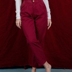 2XL Big Bud Press Cranberry Pencil Pants